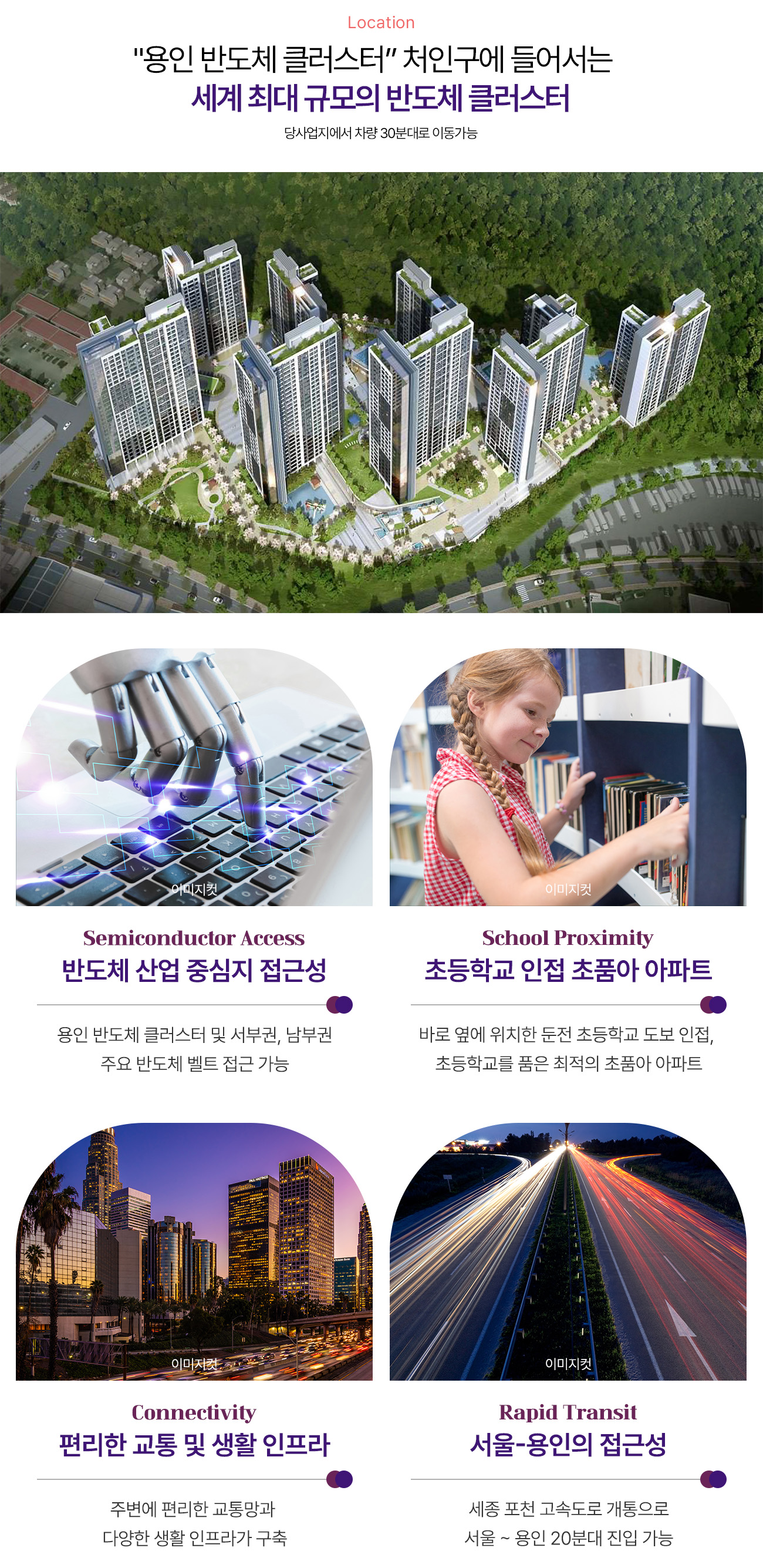 입지환경 - 용인 둔전역 어반시티